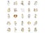 10/30/50pcs Kawaii Cat Cartoon Sticker For Kids DIY Items Carousel 4