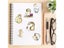 10/30/50pcs Kawaii Cat Cartoon Sticker For Kids DIY Items Carousel 7
