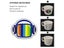 10/20/50/100pcs Neon Light Stickers For Laptop Water Bottles Case Motorcycle Carousel 6