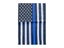 45cmx30cm Thin Blue Line Garden Flag Police Cops Law Enforcement Polyester Carousel 8