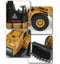 Die-cast HUINA 1714-2 Bulldozer Loader Model Scale 1:50 FULL METAL Carousel 10