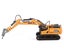 Die-cast Demolition Digger Model Scale, 1:60, Huina 1811 YELLOW Carousel 2