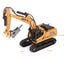 Die-cast Demolition Digger Model Scale, 1:60, Huina 1811 YELLOW Carousel 14