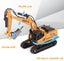 Die-cast Demolition Digger Model Scale, 1:60, Huina 1811 YELLOW Carousel 15