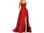 Cheap Royal Blue Velvet One Shoulder Long Maxi Dress Plus Size Special Occasion Carousel 4