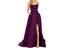 Cheap Royal Blue Velvet One Shoulder Long Maxi Dress Plus Size Special Occasion Carousel 8