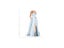 Cheap Royal Blue Velvet One Shoulder Long Maxi Dress Plus Size Special Occasion Carousel 1
