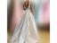 Customized V Neck Wedding Dresses Light Champagne Floor Length Applique Open Carousel 5