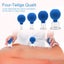 4 Cups Silicone Vacuum Cupping Body Massage Therapy Healthy Suction Carousel 1