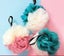 NEW 3Pcs Bath Puff Mesh Sponge Shower Spa Exfoliating Scrub NEW Carousel 4
