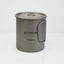 Titanium Mug Pot - 750ml - with handle & lid. Carousel 13