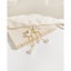 Pearls Heart Earrings Stainless Steel Yellow Gold-plated Studs Carousel 3