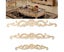 Wood Carved Corner Onlay Applique Style Door Furniture Cabinet Decor Accents & T Carousel 6