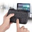 Rk707 Mini Wireless Game Controller Mouse Keyboard Combo Black Keyboard & Mouse Carousel 4