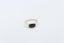 Stg Silver Ring with Greenstone Carousel 1
