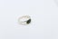 Stg Silver Ring with Greenstone Carousel 5
