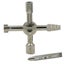 Hod Health And Home Y 01 Multi Function One In Triangle Emergency Key Wrench Sil Carousel 4