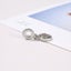 $1 reserve Gorgeous silver pink heart design alloy charm with artificial crystal Carousel 4