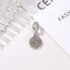 $1 reserve Gorgeous silver pink heart design alloy charm with artificial crystal Carousel 2