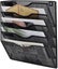 5 Tier Pockets Mesh Wall File Holder Organizer Office Hanging Magazine Rack Carousel 3