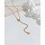 Necklace Heart Pendant Stainless Steel Yellow Gold-plated Necklace For Women Carousel 4