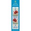 Textile Heritage Bookmark Cross Stitch Kit - Poppy Meadow Carousel 1
