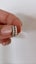 NEW 14k White Gold 0.51ctw Shared Prong Round Diamond 13mm Huggie Hoop Earrings Carousel 6