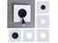 1Pcs 86Type Wall Blank Panel With Outlet Hole Decorative Cover Cable Socket Carousel 2