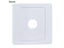 1Pcs 86Type Wall Blank Panel With Outlet Hole Decorative Cover Cable Socket Carousel 1