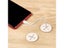 1PC Desk Grommets Flexible Cord Grommet Rubber Cable Wire Hole Cover For Office Carousel 4