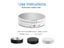 360 Degree 3 Speeds Electric Jewelry Holder For Photography Props Carousel 7