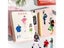 58pcs Four Seasons Dress Girls Decorative Stickers Cute Fashion Characters Carousel 4