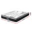 Giselle Bedding Como Euro Top Pocket Spring Mattress 32Cm Thick King Mattresses Carousel 2