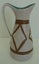 Keramik Mid Century West German Ewer Jug Carousel 4