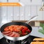 SOGA Stainless Steel Fry Pan 28cm Frying Pan Induction FryPan Non Stick Interior Carousel 5