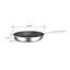 SOGA Stainless Steel Fry Pan 28cm Frying Pan Induction FryPan Non Stick Interior Carousel 7