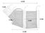 Pet Cat Bathing Bag Mesh Cloth Cat Grooming Bag Cat Supplies Washing Bags Grey Carousel 6