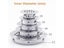 10PCS/Lot Stainless Steel Air Vent Grille Cover Black White Wardrobe Cabinet Carousel 4