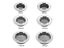 Round Stainless Steel Prevent Pest Ducting Ventilation Grilles Air Circulation Carousel 7