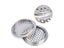 1/2/5/10pcs Stainless Steel Circle Air Vent Grille Cover Wardrobe Cabinet Mesh Carousel 5