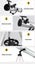 High Quality Camping Moon Watching Long Range Astronomical Telescope 175x Zoom Carousel 11