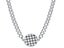 Checkerboard Stainless Steel Necklace Carousel 1