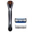 NZ Stock Qshave Black Spider Manual Man Shave Razor with Trimmer (1 Handle, 1... Carousel 3