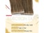 Neitsi Virgin Hand Tied Invisible Tape In Human Hair Extensions Brown Color Carousel 5