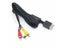 Audio Video AV Cable For PS2 PS3 Games Console 1.8m RCA Cable To HDTV DVD Carousel 6