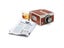 3D Projector Cardboard Mini Smartphone Projector Light Novelty Adjustable Carousel 4