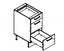 Italian made 400mm wide Drawer with DTC Runners Carousel 3