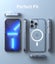 iPhone 13 Pro Case Fusion Magnetic Matte Clear By Ringke Carousel 10