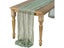 Semi-Sheer Gauze Table Runner Sage Cheesecloth Table Setting Dining Vintage Carousel 4