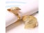 1pcs Leaves Feather Napkin Ring Buckle Holders For Wedding Party Decoration Carousel 5